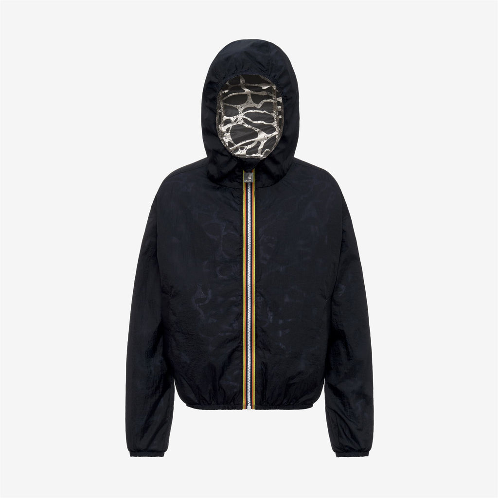 Jackets_Girl_P. LAURETTE SUPER LIGHT LAMI DOUBLE_Short_Beige Lt Laminated - Blue Depth - Commercial 2