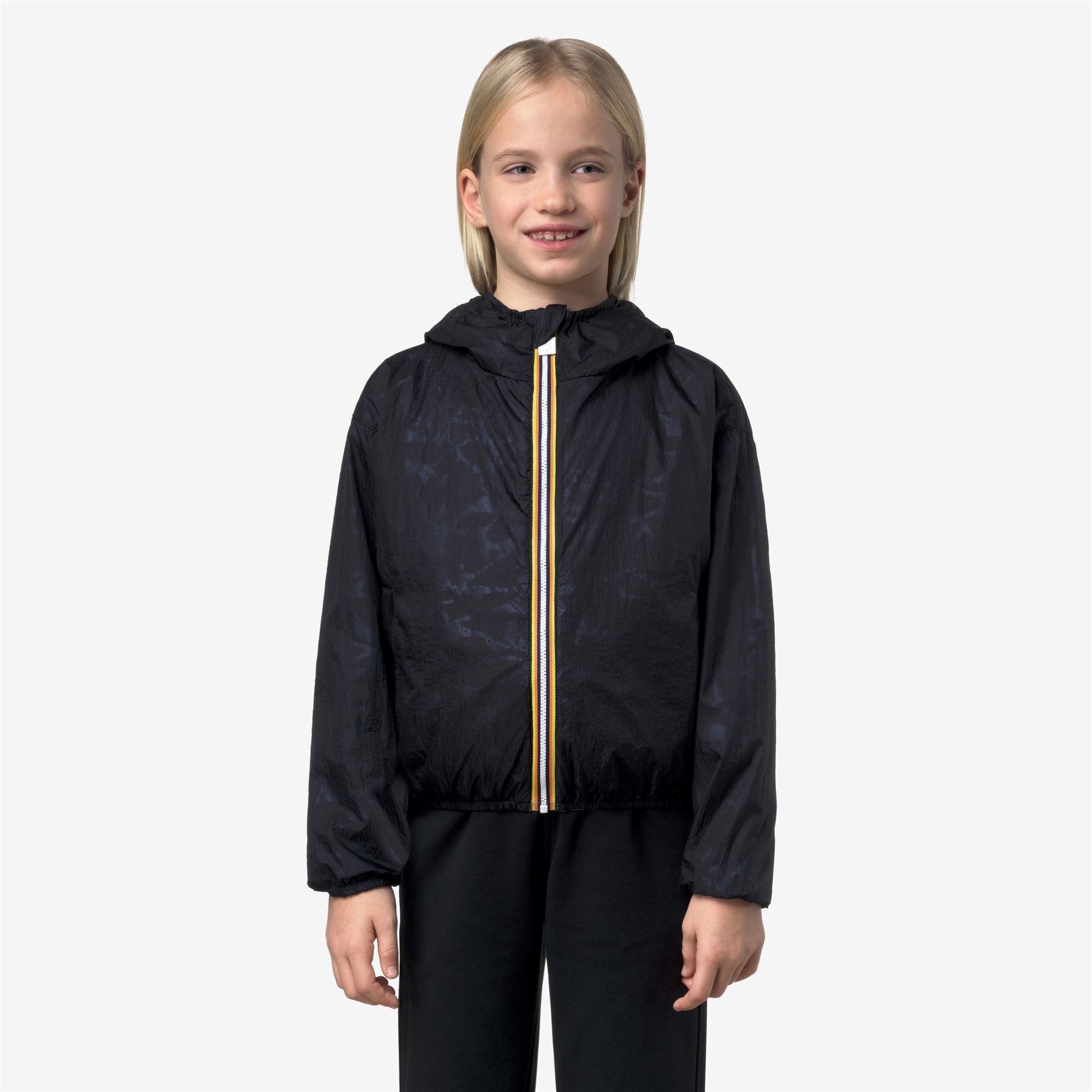 Jackets_Girl_P. LAURETTE SUPER LIGHT LAMI DOUBLE_Short_Beige Lt Laminated - Blue Depth - Commercial 7