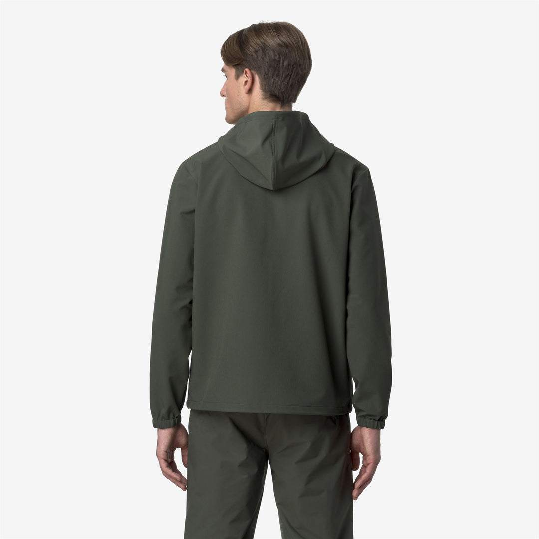 LE VRAI GARETH - Fleece - Jacket - UNISEX - GREEN BLACKISH