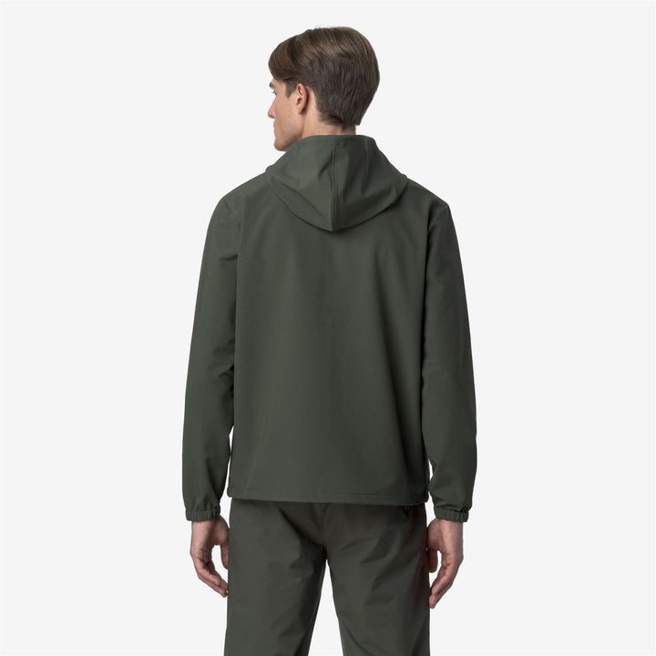 LE VRAI GARETH - Fleece - Jacket - UNISEX - GREEN BLACKISH