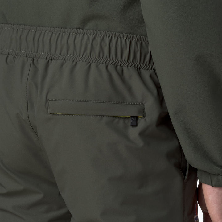 LE VRAI VIKTOR - Pants - Sport Trousers - UNISEX - GREEN BLACKISH