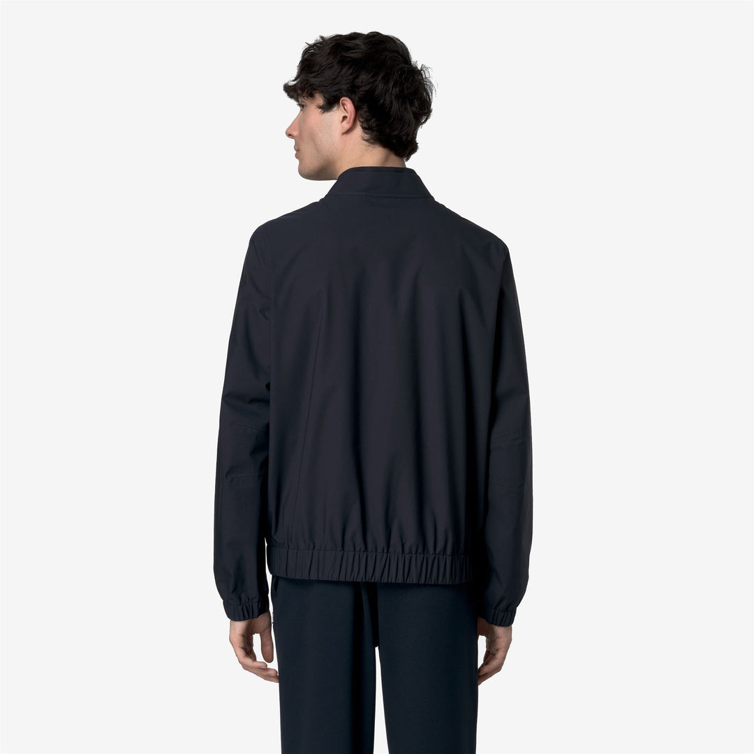 AURENE STRETCH DOT - Jackets - Short - MAN - BLUE DEPTH