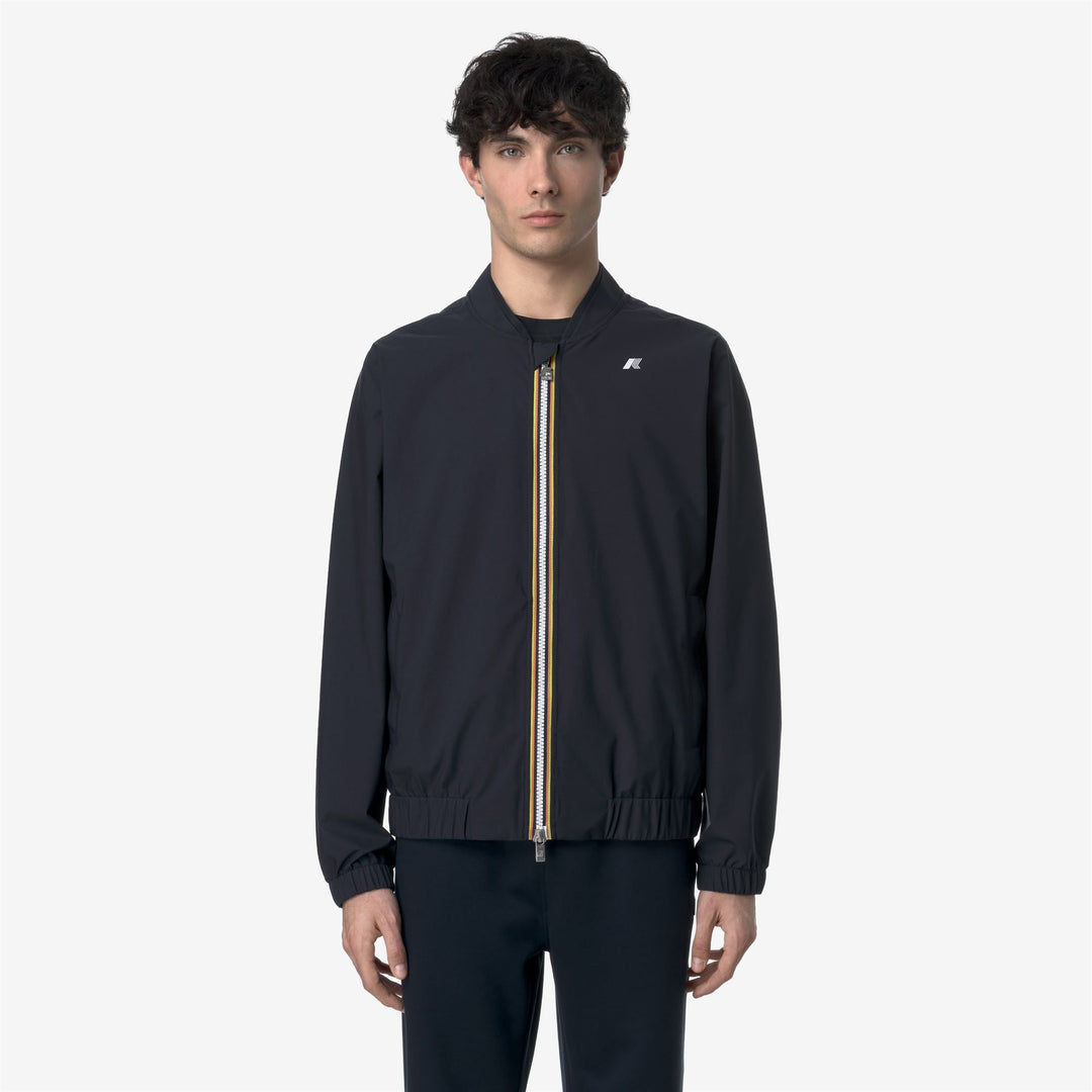 AURENE STRETCH DOT - Jackets - Short - MAN - BLUE DEPTH