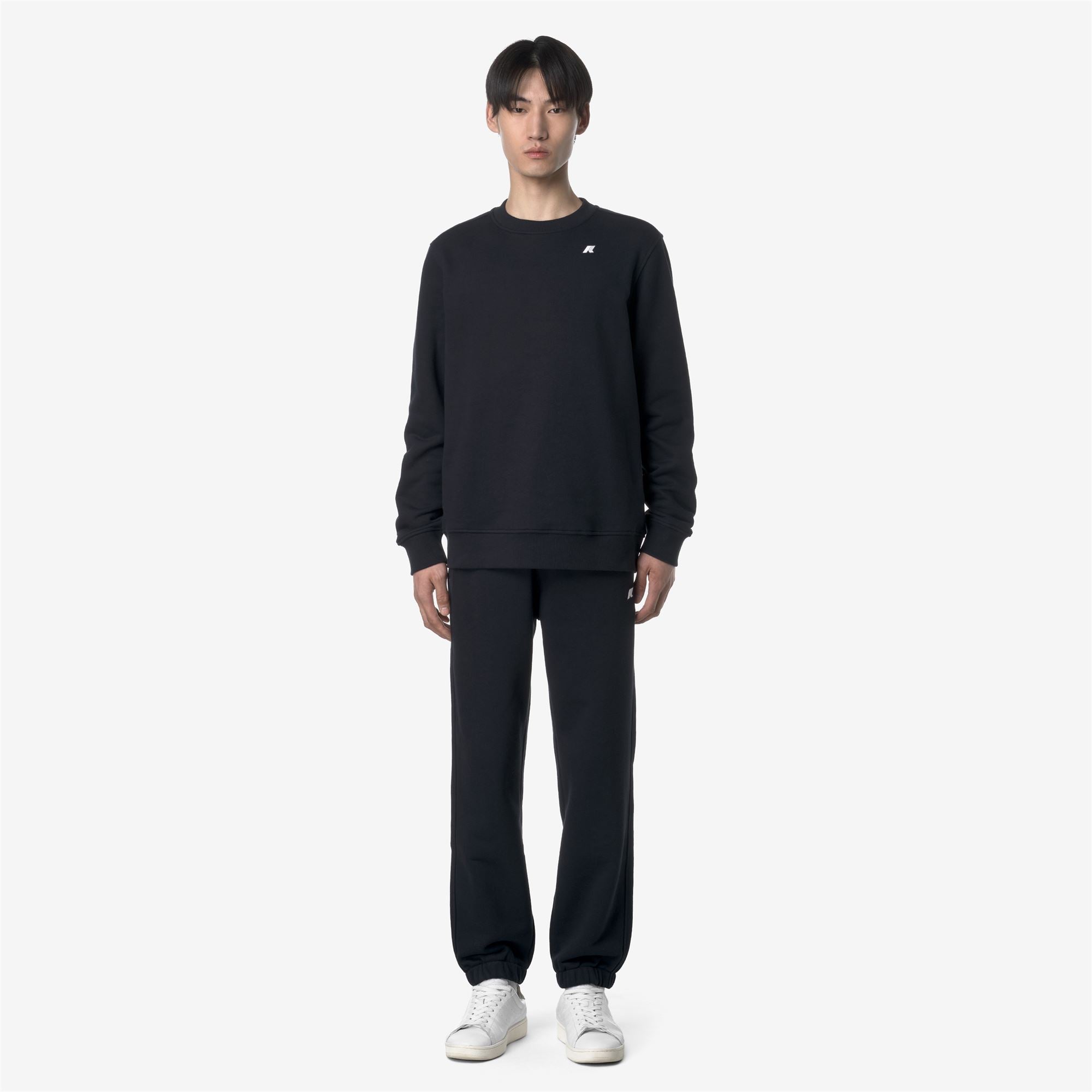 Pants_MAN_MICKYEL FRENCH TERRY_Sport Trousers_Blue Depth - Commercial 4