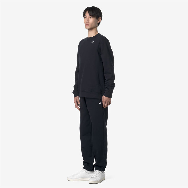 MICKYEL FRENCH TERRY - Pants - Sport Trousers - MAN - BLUE DEPTH
