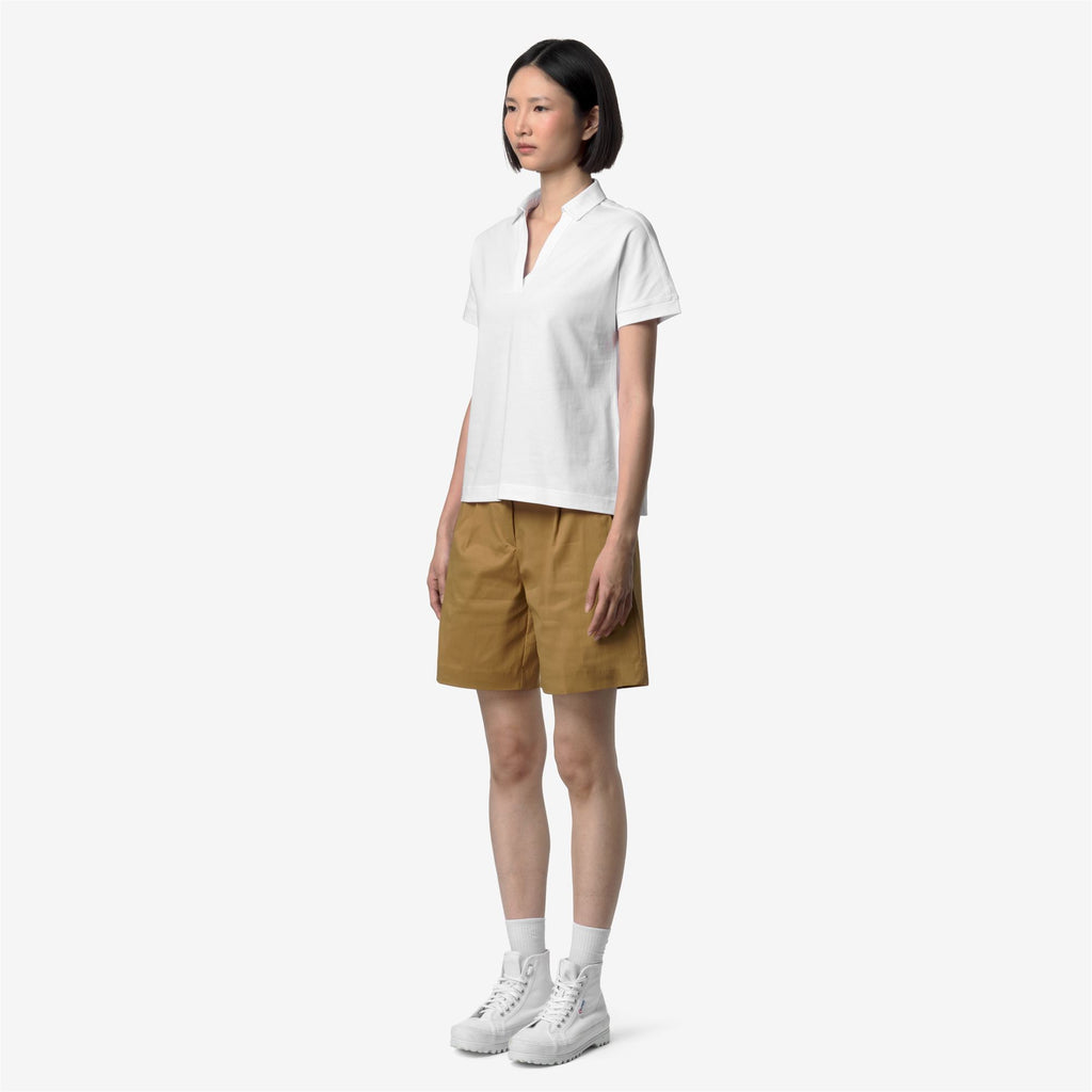 T-Shirts & Top_Woman_ISELIE JERSEY_T-Shirt_White - White - Commercial 5