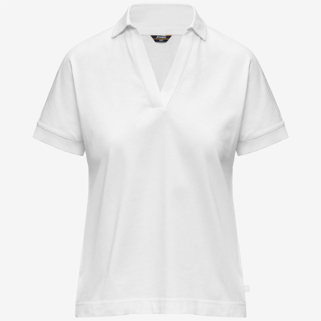 T-Shirts & Top_Woman_ISELIE JERSEY_T-Shirt_White - White - Commercial 1