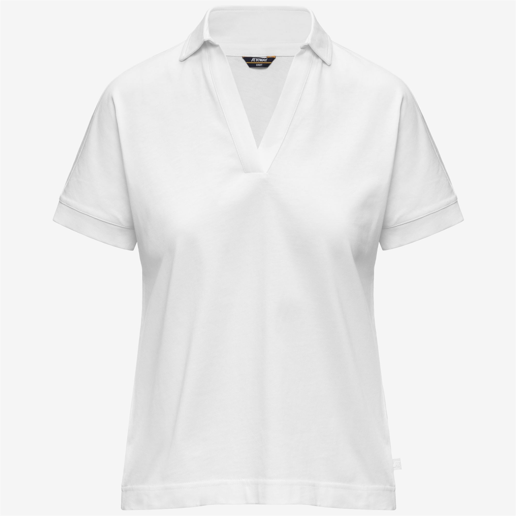 T-Shirts & Top_Woman_ISELIE JERSEY_T-Shirt_White - White - Commercial 1