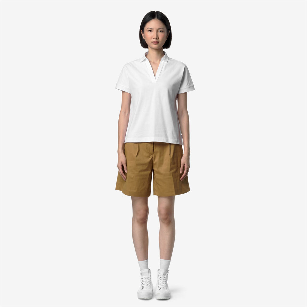 T-Shirts & Top_Woman_ISELIE JERSEY_T-Shirt_White - White - Commercial 4