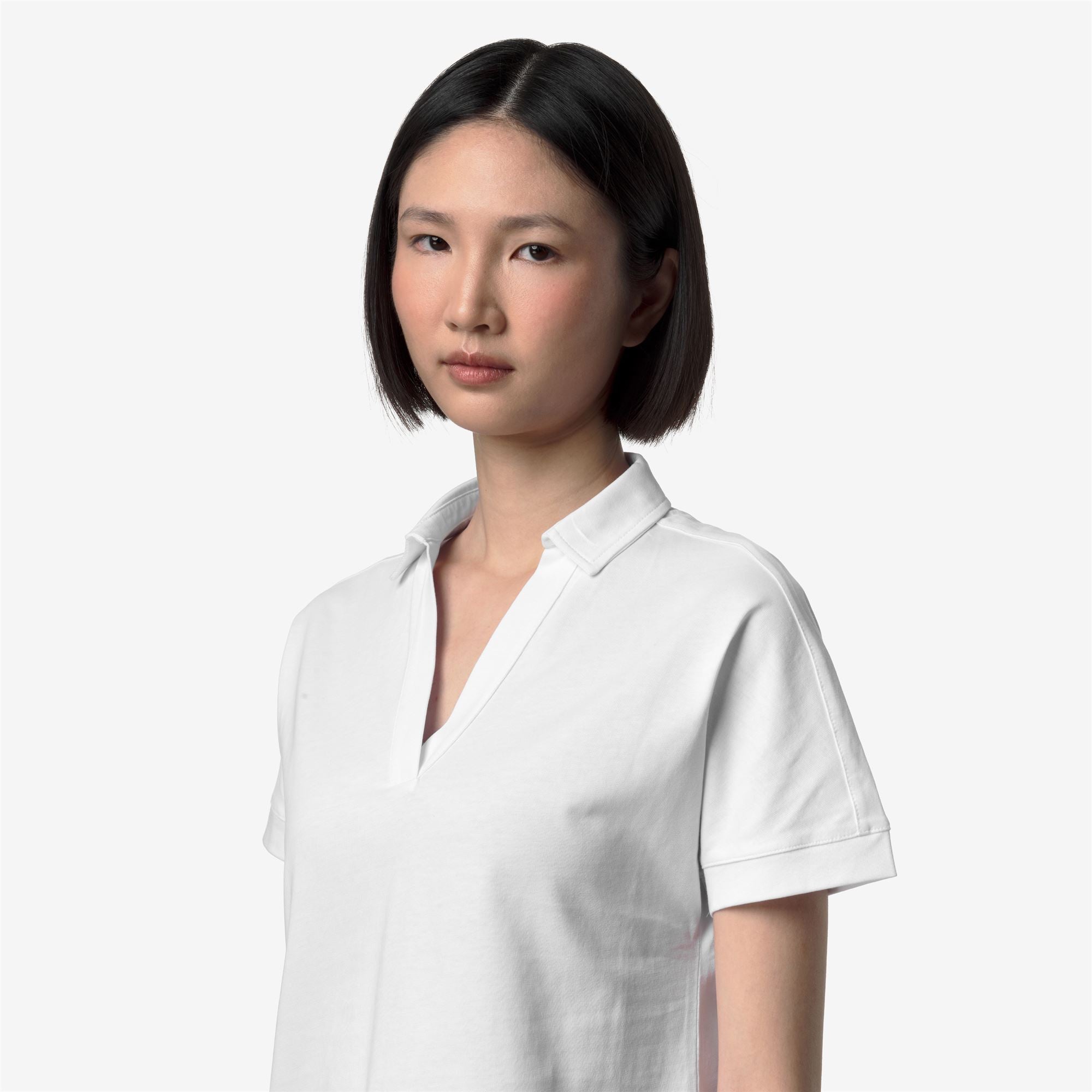 T-Shirts & Top_Woman_ISELIE JERSEY_T-Shirt_White - White - Commercial 7