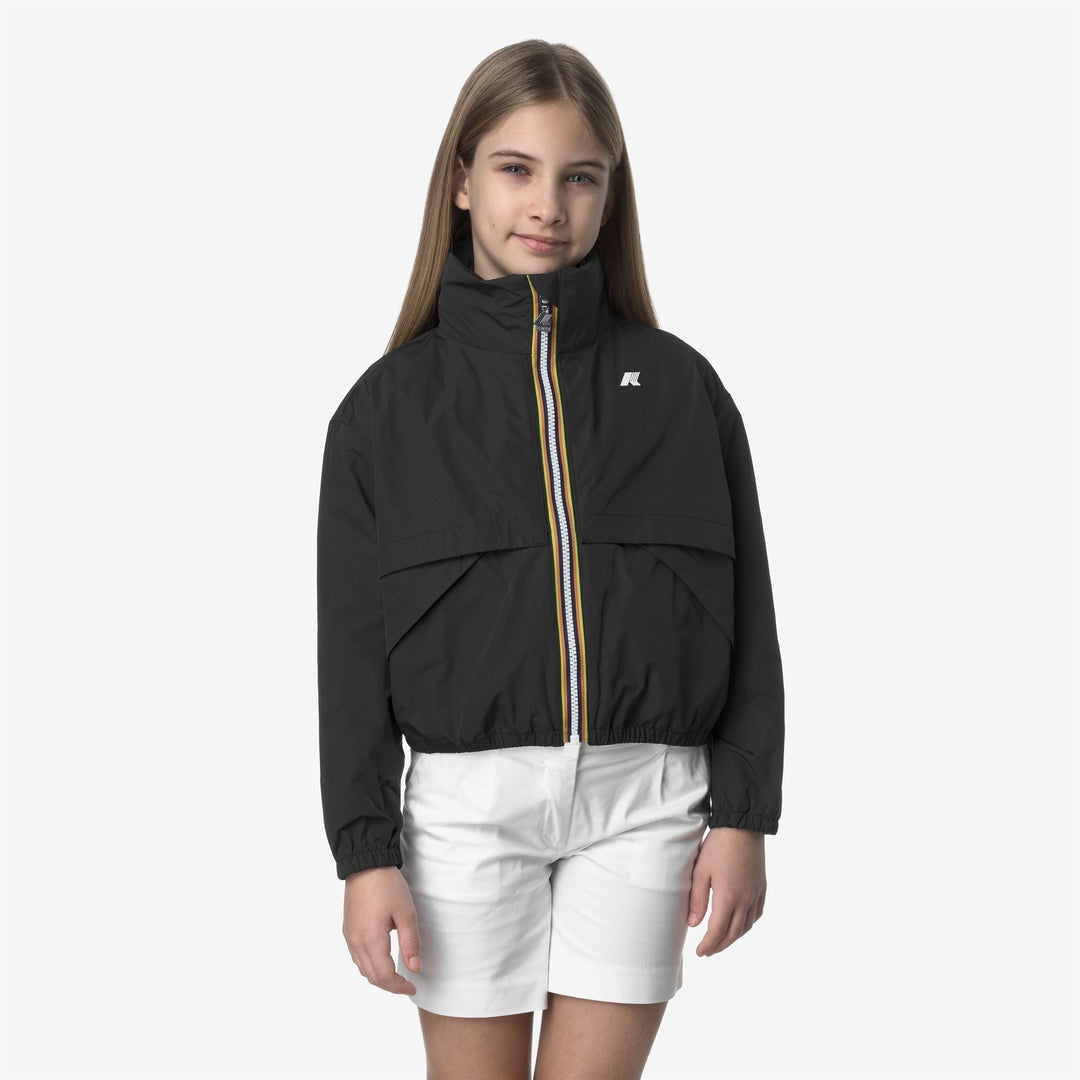 P. AUBETTE MEMORY TOUCH - Jackets - Short - GIRL - BLACK PURE