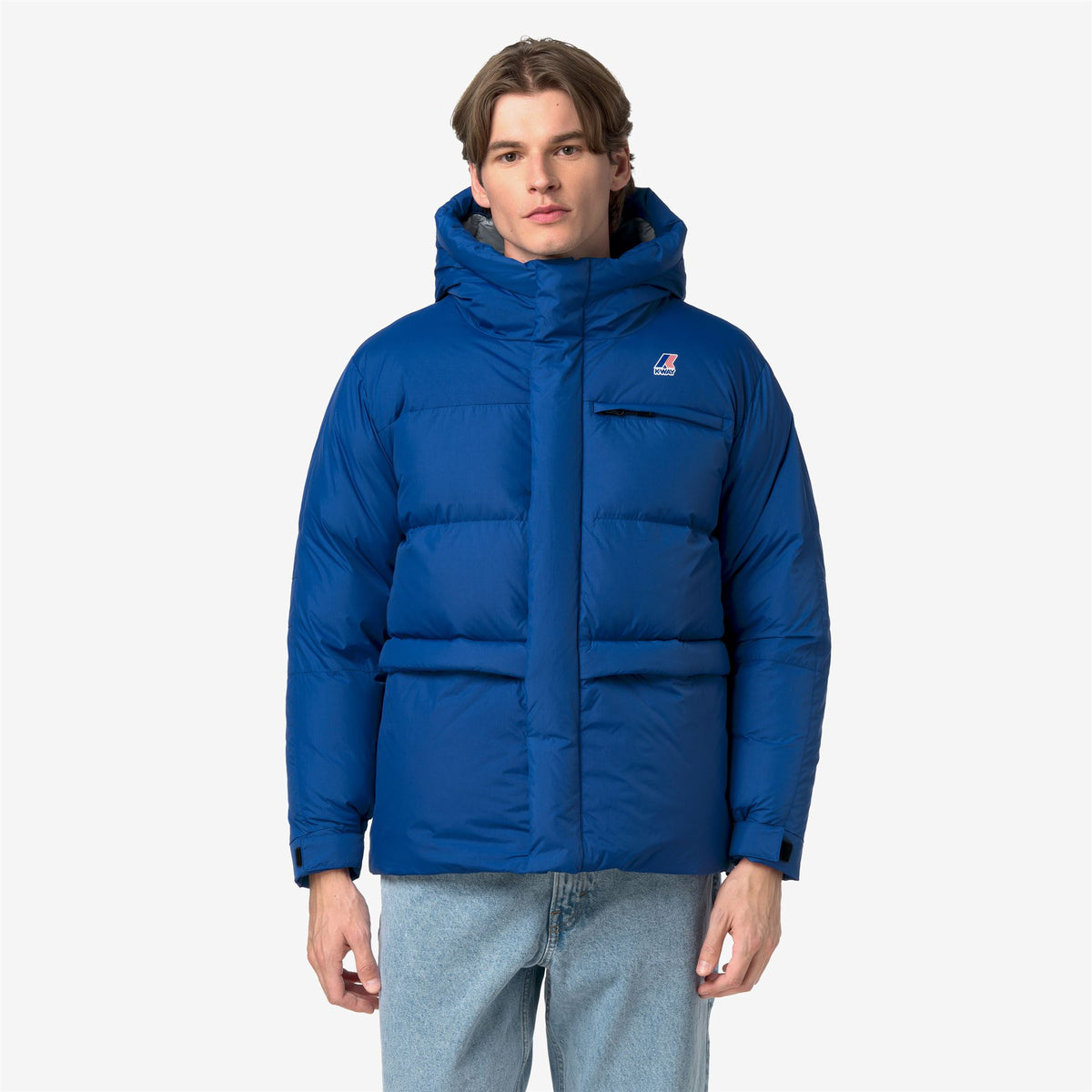 Jackets_UNISEX_LE VRAI 4.0 AURELE HEAVY WARM_Mid_Blue Royal Marine - Commercial 1