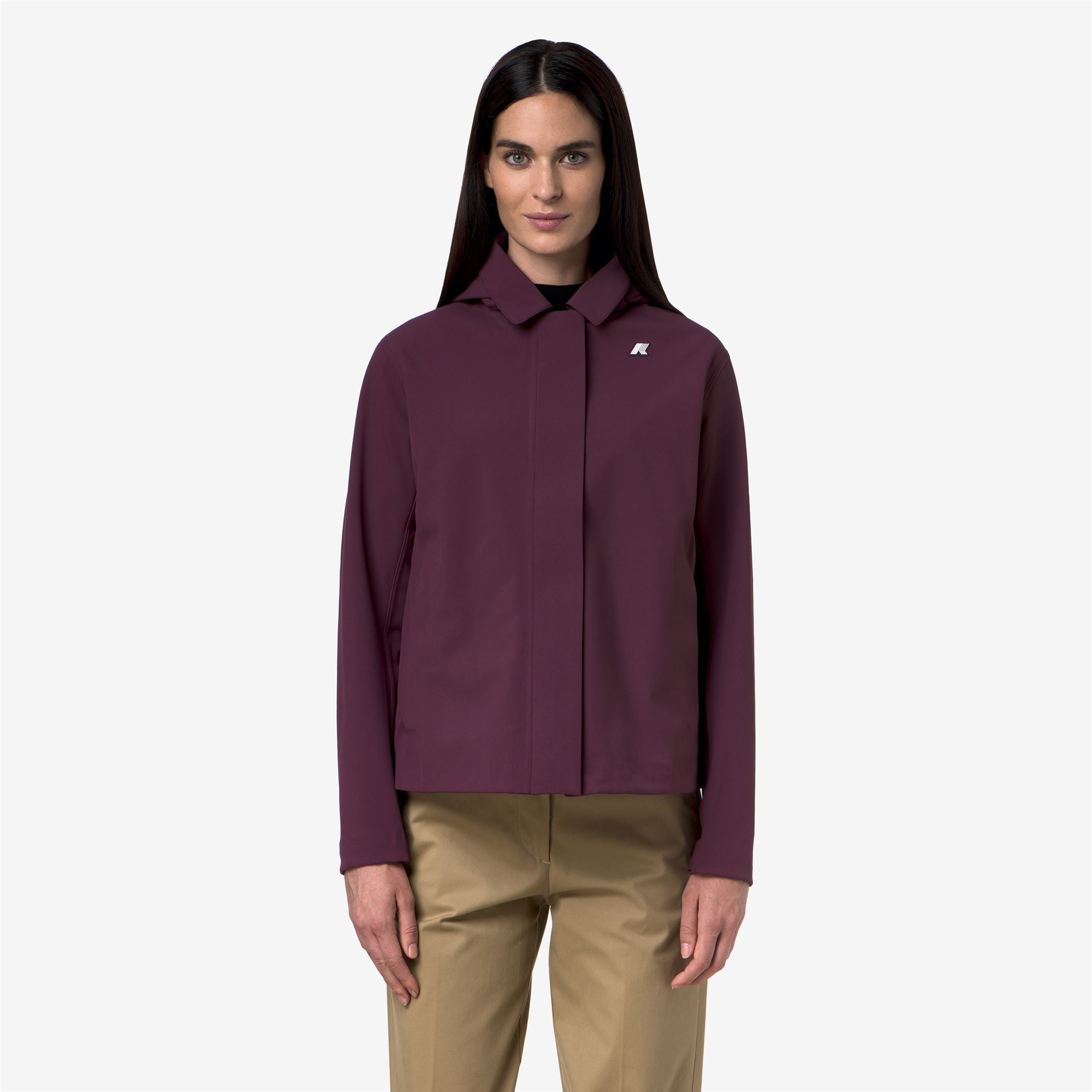 Jackets_Woman_BLEIZOU BONDED_Mid_Violet Mauve Wine - Blue Depth - Commercial 4