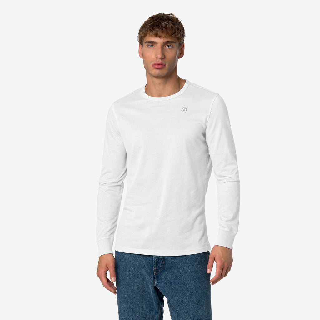 T-Shirts & Top_Man_ELMER JS PEACH CITADIUM_T-Shirt_White - Commercial 4