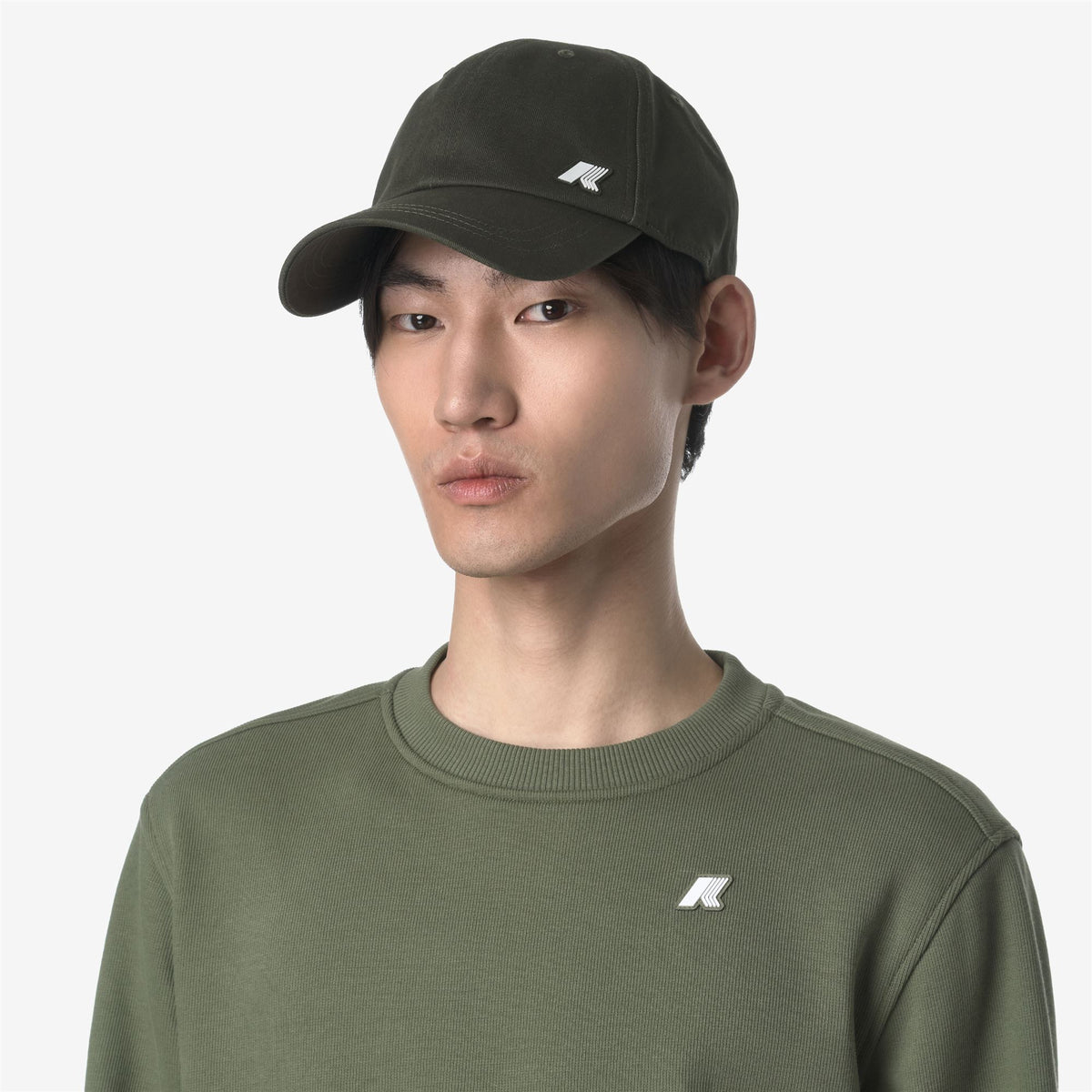 Headwear_UNISEX_ROB_Cap_GREEN BLACKISH - Commercial 4