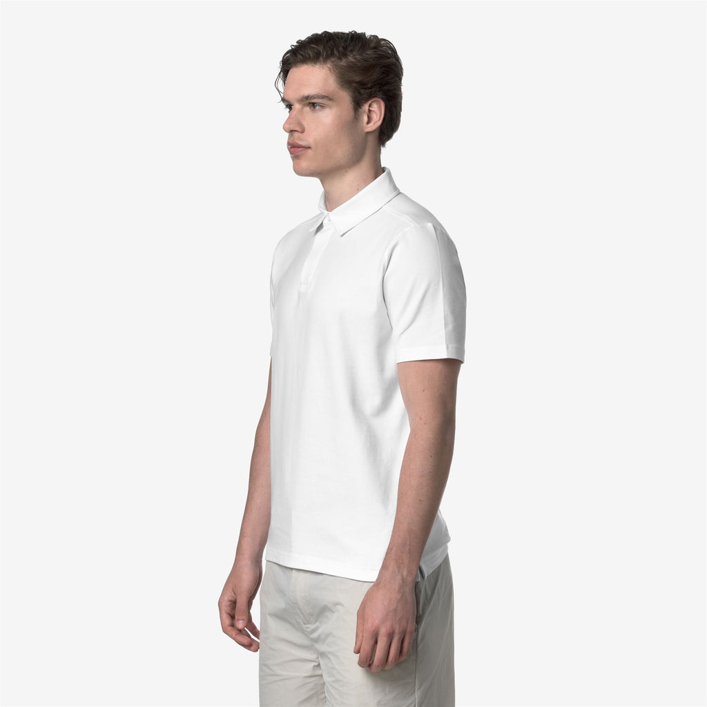 Polo Shirts_Man_VINCELLE COTTON_Polo_White - White - Commercial 5