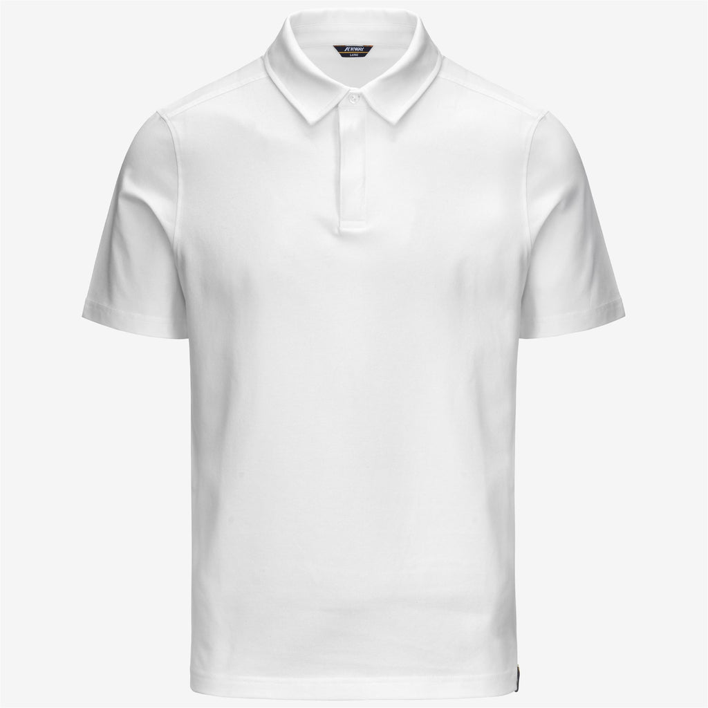 Polo Shirts_Man_VINCELLE COTTON_Polo_White - White - Commercial 1