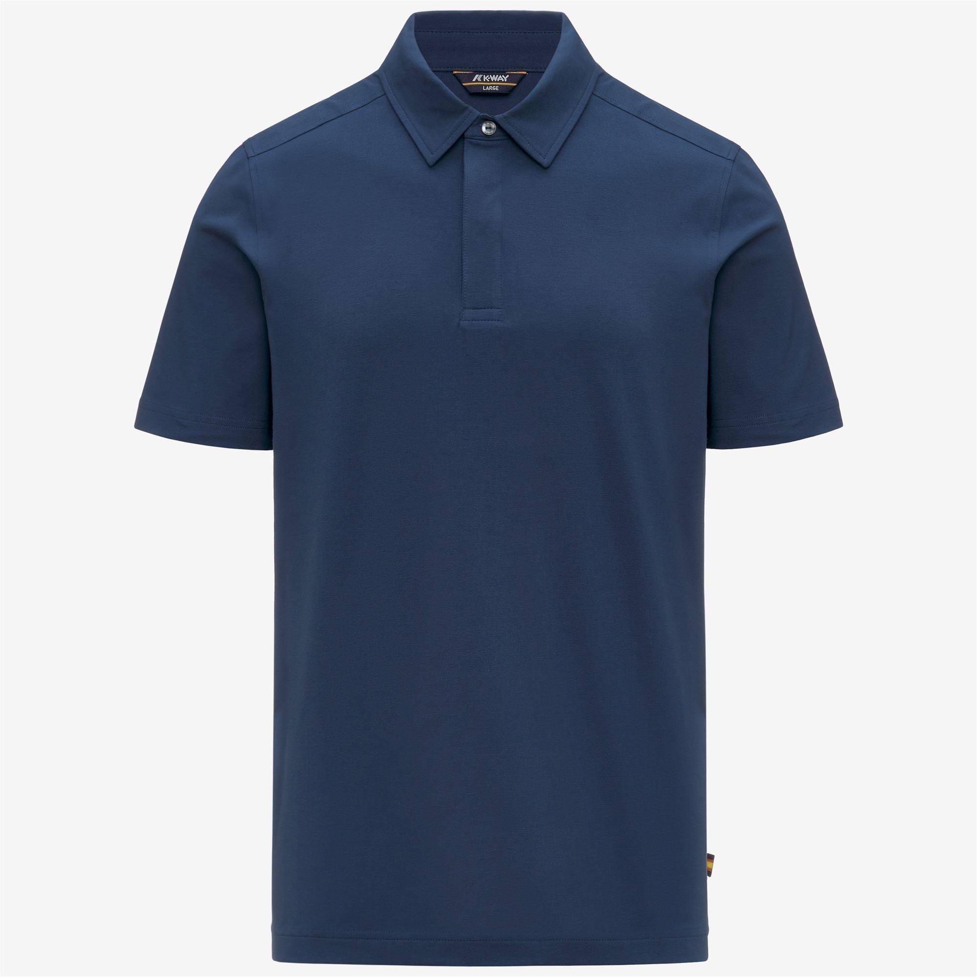 Polo Shirts_Man_VINCELLE COTTON_Polo_Blue Insignia - Commercial 1