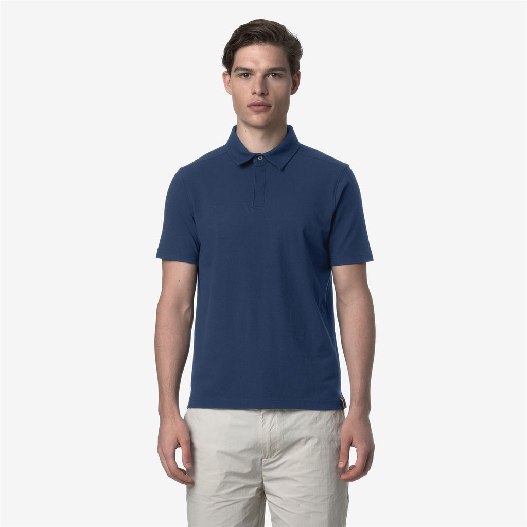 Polo Shirts_Man_VINCELLE COTTON_Polo_Blue Insignia - Commercial 4