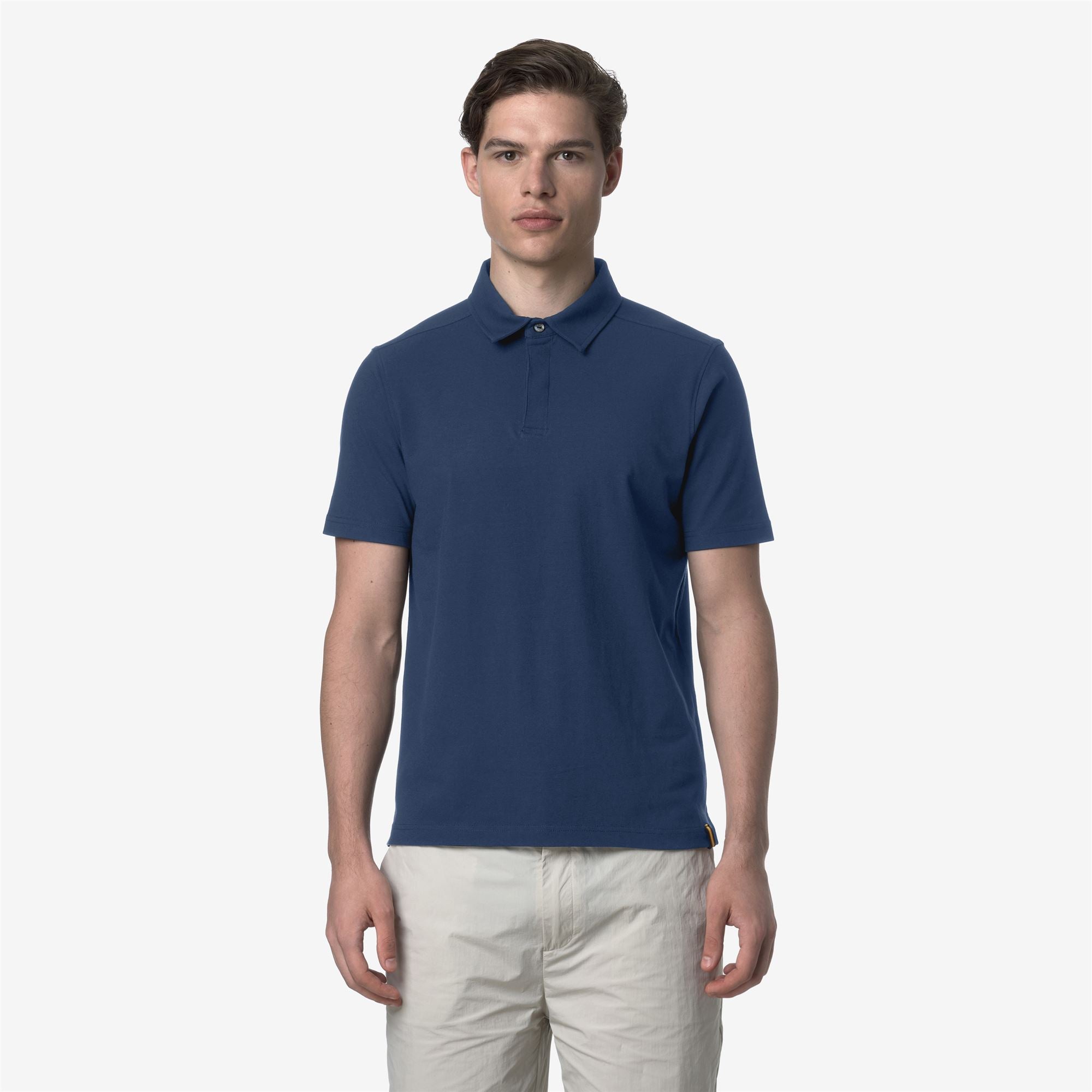 Polo Shirts_Man_VINCELLE COTTON_Polo_Blue Insignia - Commercial 4