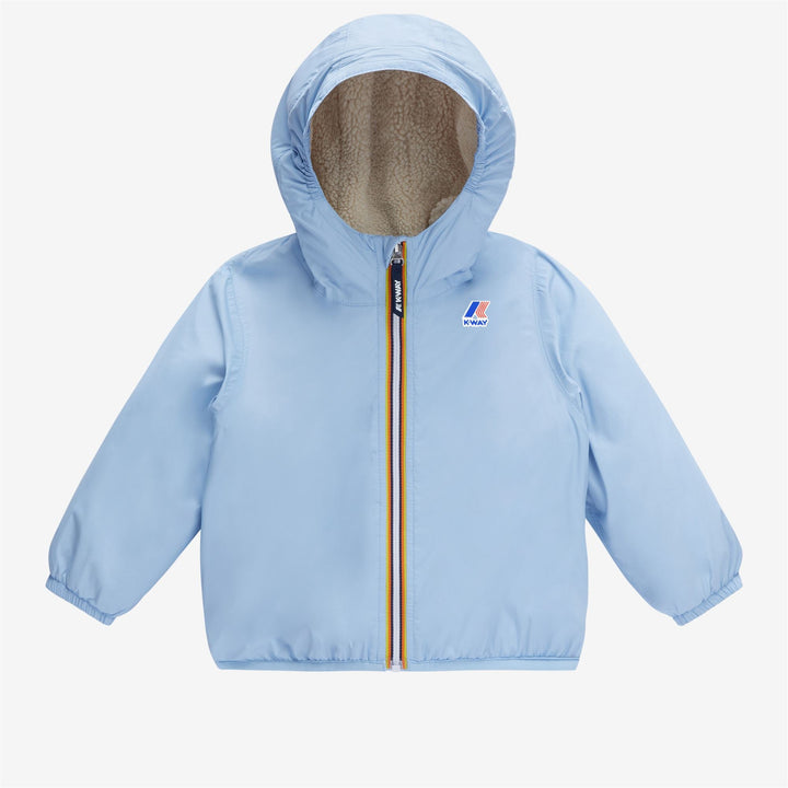 E. LE VRAI 3.0  CLAUDINE ORSETTO - Jackets - Mid - KID UNISEX - Azure Lt M-Ecru