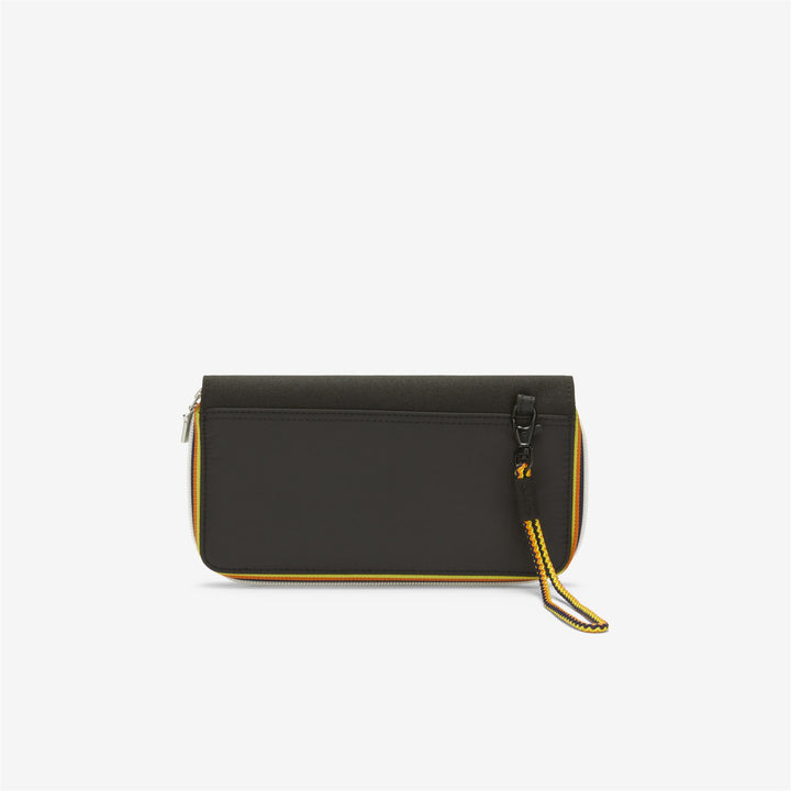 Small Accessories_UNISEX_FLUY_Wallet_Black Pure - DressedFront