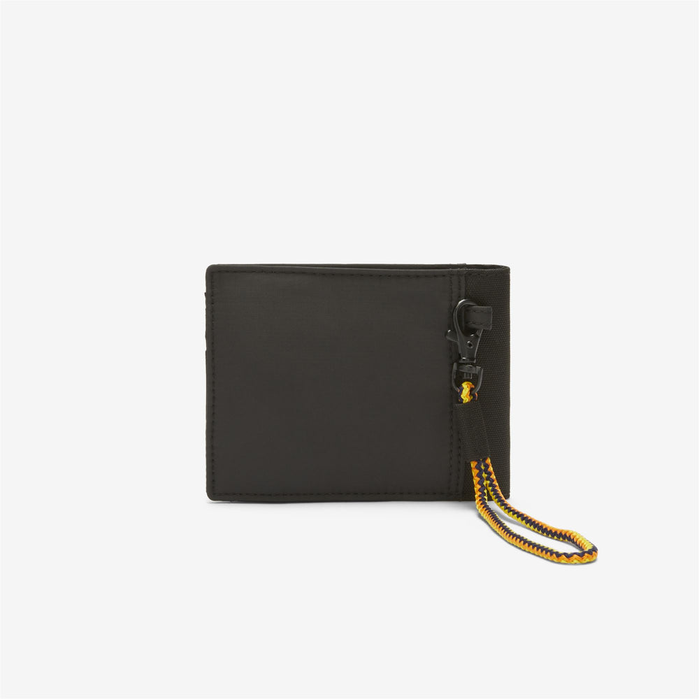 Small Accessories_UNISEX_LESCHELLE_Wallet_Black Pure - DressedFront