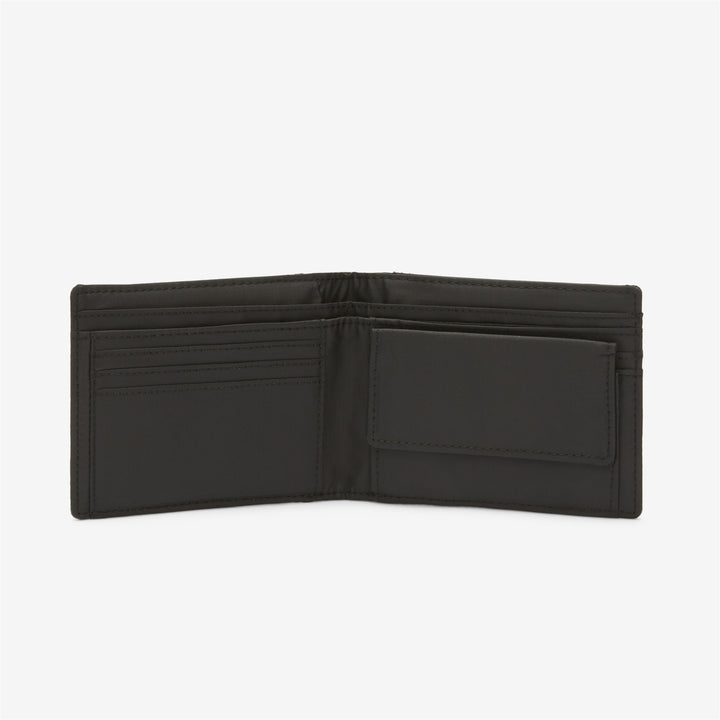 Small Accessories_UNISEX_LESCHELLE_Wallet_Black Pure - DressedSide