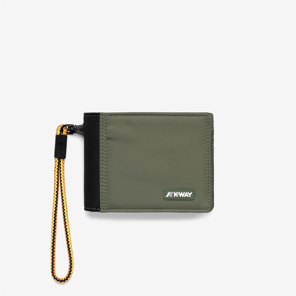 Small Accessories_Unisex_LESCHELLE_Wallet_Green Lichen - Commercial 1