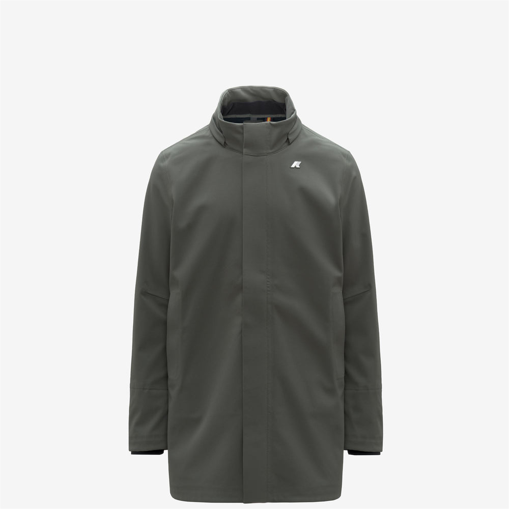 Jackets_MAN_DUKE BONDED_Mid_Green B -Blue Depth - DressedFront