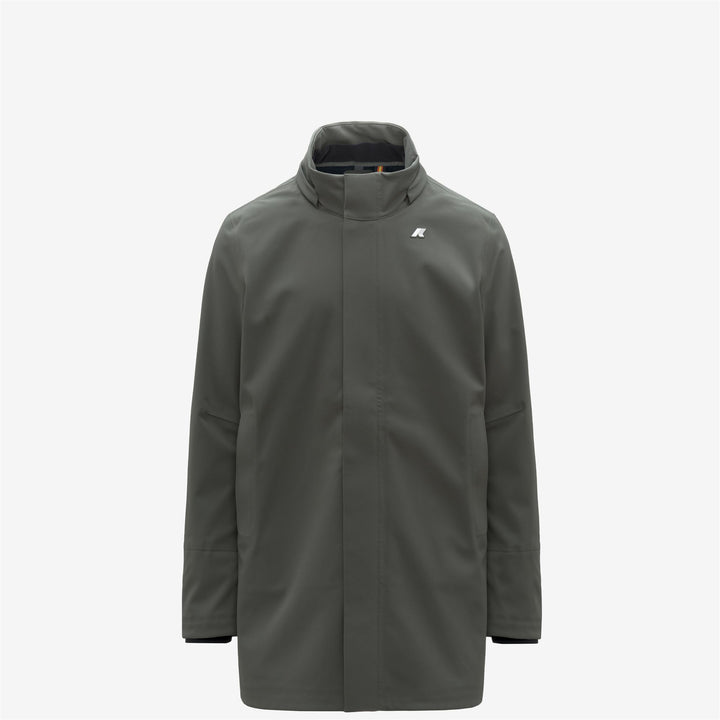 Jackets_MAN_DUKE BONDED_Mid_Green B -Blue Depth - DressedFront