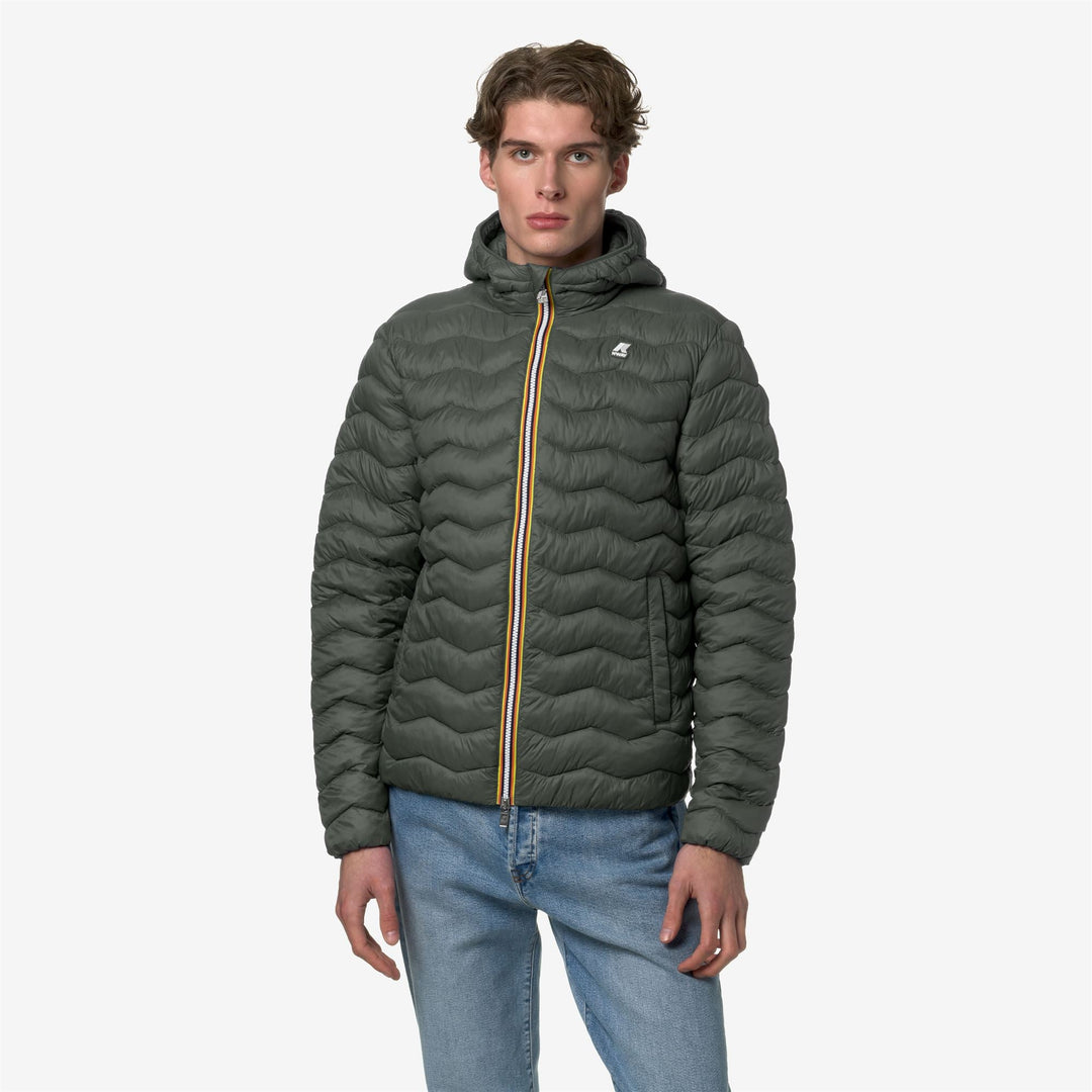 JACK QUILTED WARM - Jackets - Short - MAN - GREEN BLACKISH