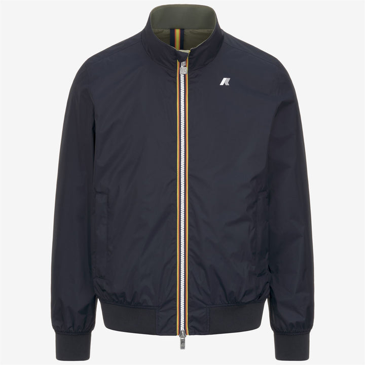 ARSENE PLUS.2 REVERSIBLE - Jackets - Short - MAN - BLUE DEPTH-GREEN LICHEN