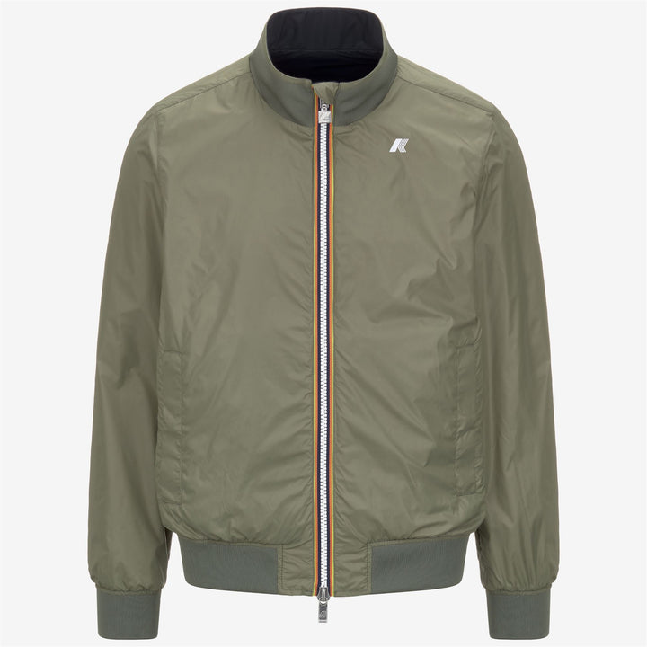 ARSENE PLUS.2 REVERSIBLE - Jackets - Short - MAN - BLUE DEPTH-GREEN LICHEN