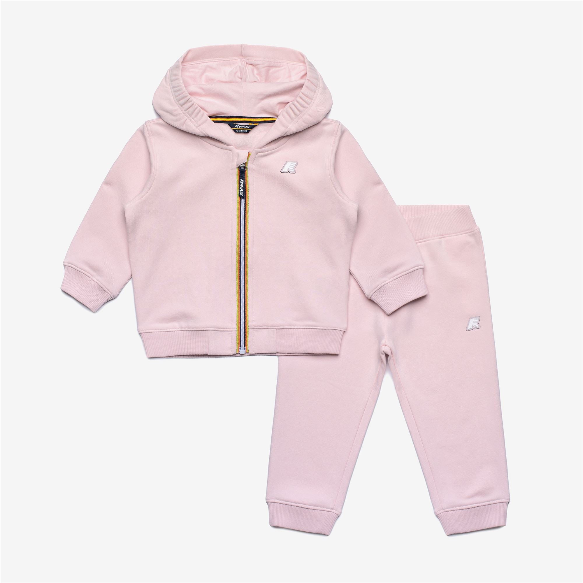 Sets_KID UNISEX_E. SET ANTHONIELLE MICKETTE_Pants / Sweater_Pink Sallow - Commercial 1