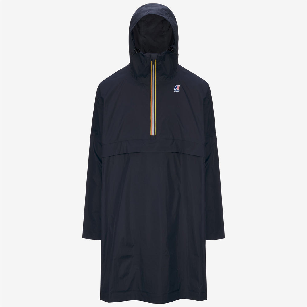 Jackets_UNISEX_LE VRAI 4.0 FORTUNE_Poncho_Blue Depth - Photo