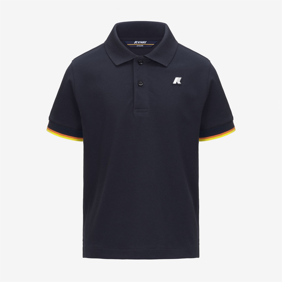 Polo Shirts_BOY_P. VINCENT PIQUE_Polo_Blue Depth - Photo