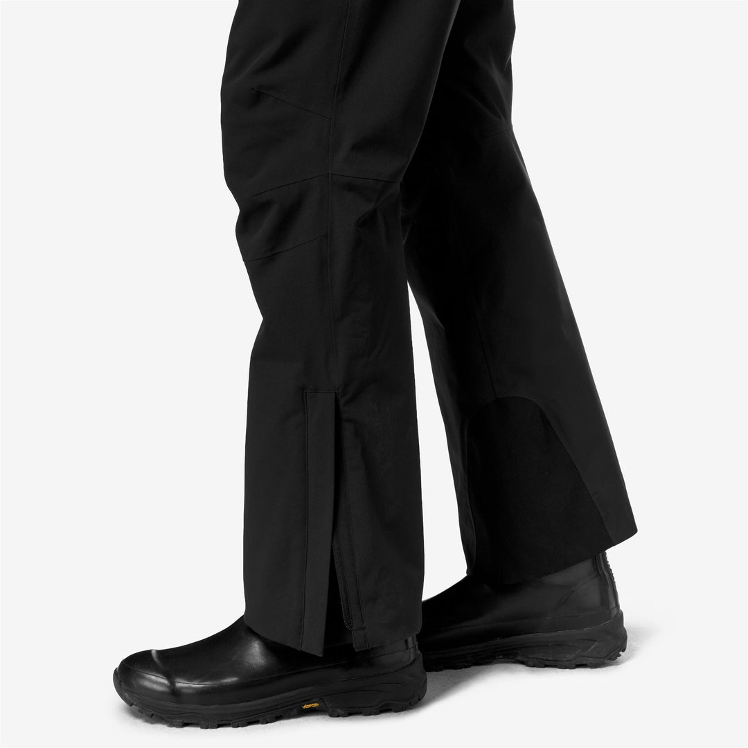 Pants_MAN_QUEYRAS 2L TWILL_Sport Trousers_Black Pure - DetailDouble