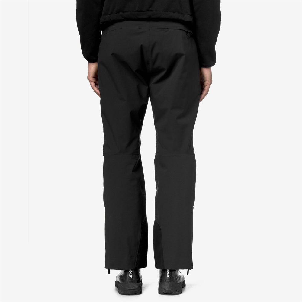 Pants_MAN_QUEYRAS 2L TWILL_Sport Trousers_Black Pure - DressedFrontDouble