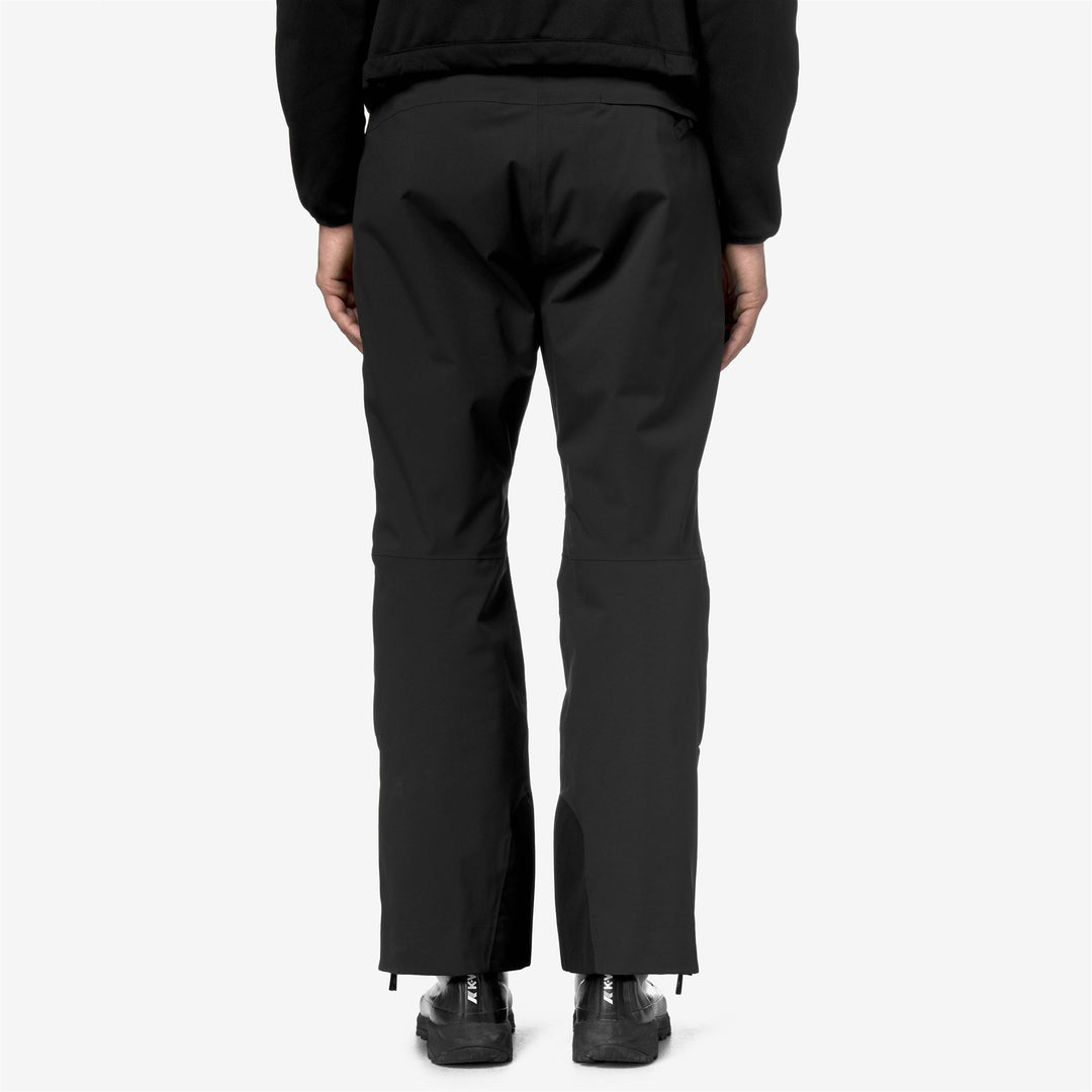 Pants_MAN_QUEYRAS 2L TWILL_Sport Trousers_Black Pure - DressedFrontDouble