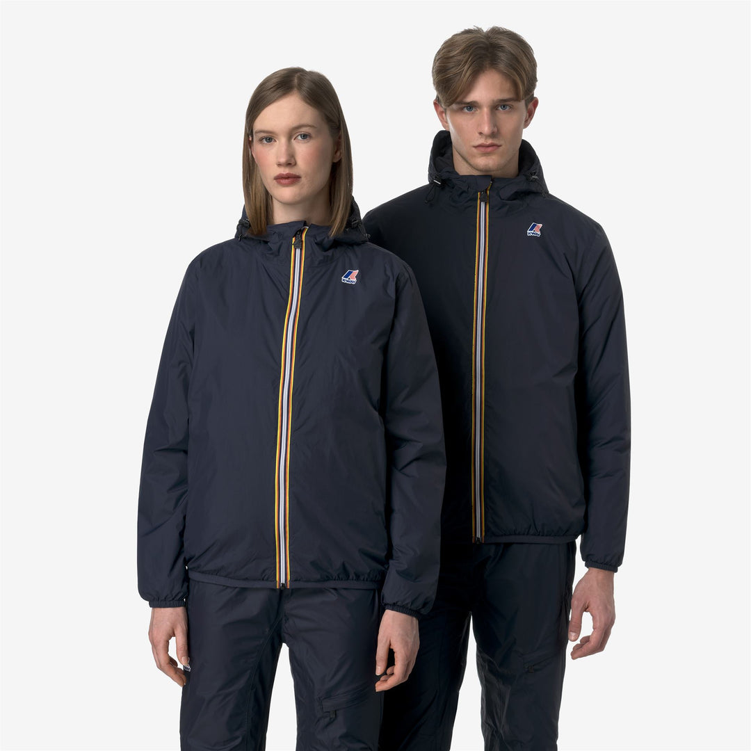 Jackets_UNISEX_LE VRAI 4.0 CLAUDE WARM_Mid_Blue Depth - DetailDouble