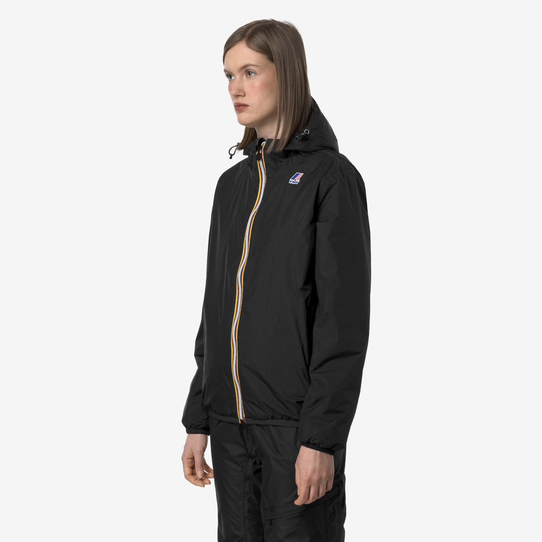 Jackets_UNISEX_LE VRAI 4.0 CLAUDE WARM_Mid_Black Pure - Detail