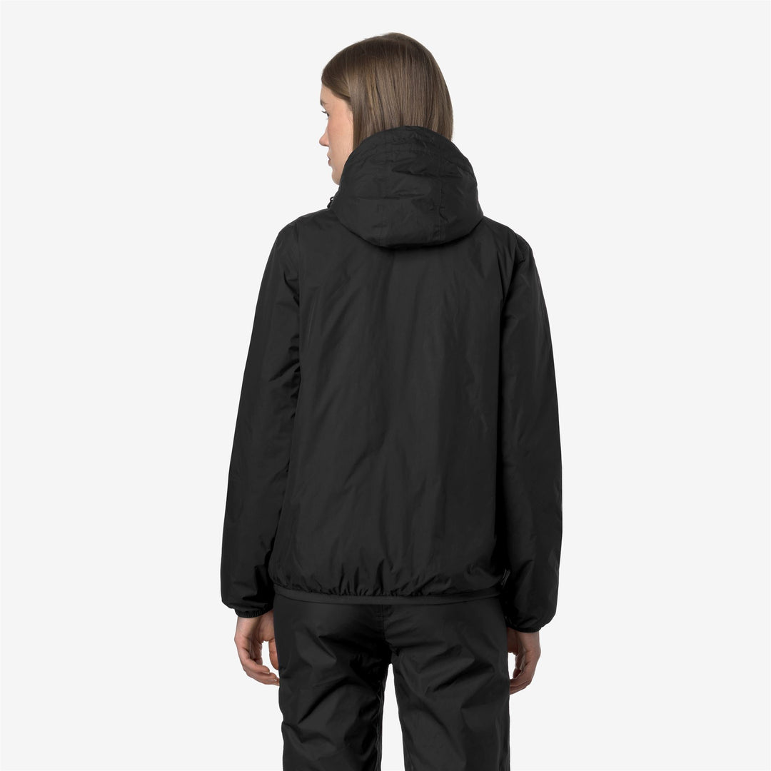 Jackets_UNISEX_LE VRAI 4.0 CLAUDE WARM_Mid_Black Pure - DressedFrontDouble