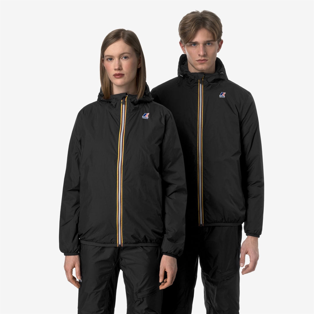 Jackets_UNISEX_LE VRAI 4.0 CLAUDE WARM_Mid_Black Pure - DetailDouble