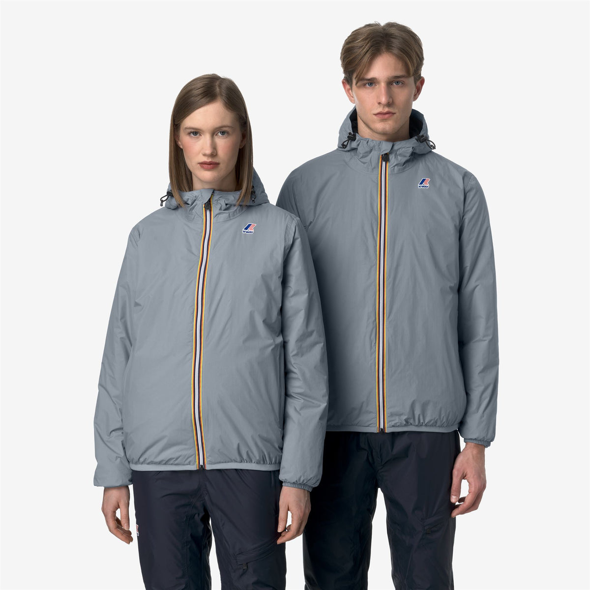 Jackets_UNISEX_LE VRAI 4.0 CLAUDE WARM_Mid_Grey Md - Commercial 1