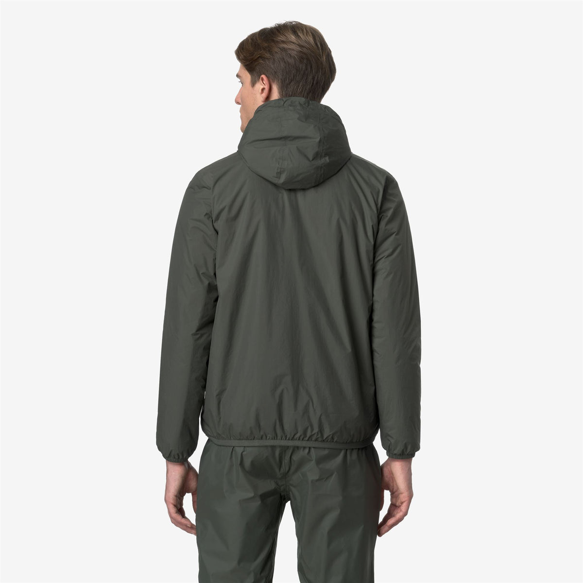 Jackets_UNISEX_LE VRAI 4.0 CLAUDE WARM_Mid_GREEN BLACKISH - Commercial 5