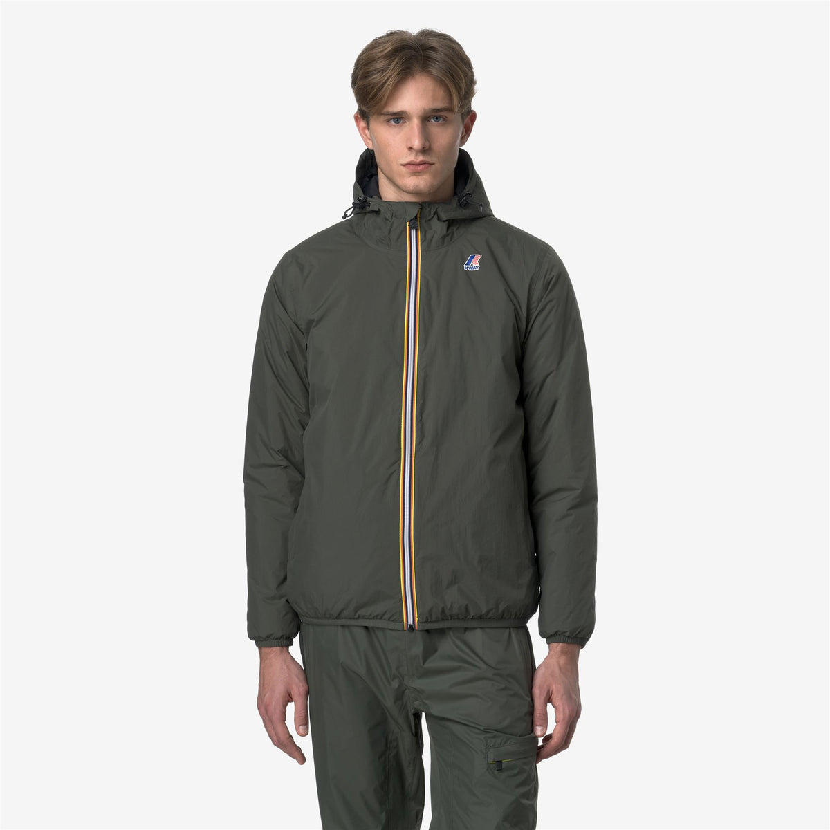 Jackets_UNISEX_LE VRAI 4.0 CLAUDE WARM_Mid_GREEN BLACKISH - Commercial 2