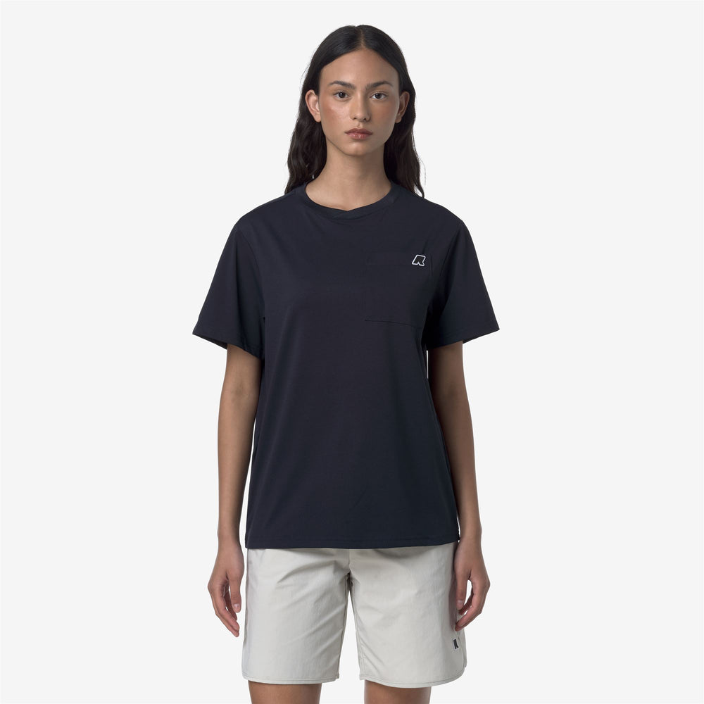 T-Shirts & Top_UNISEX_SUIVANT_T-Shirt_Blue Depth - DressedBack