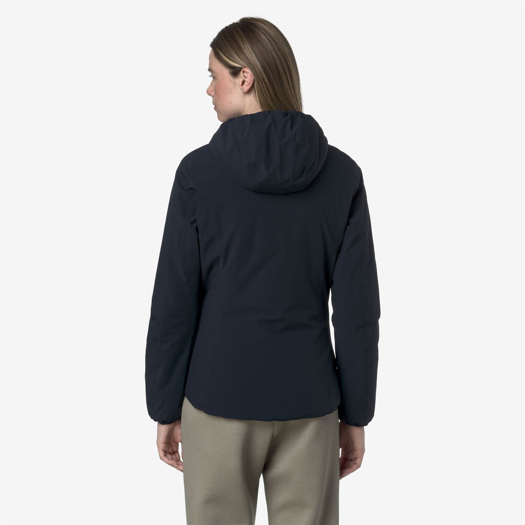 Jackets_WOMAN_LILY ST WARM DOUBLE_Short_Blue Depth - Green Oak - Commercial 6