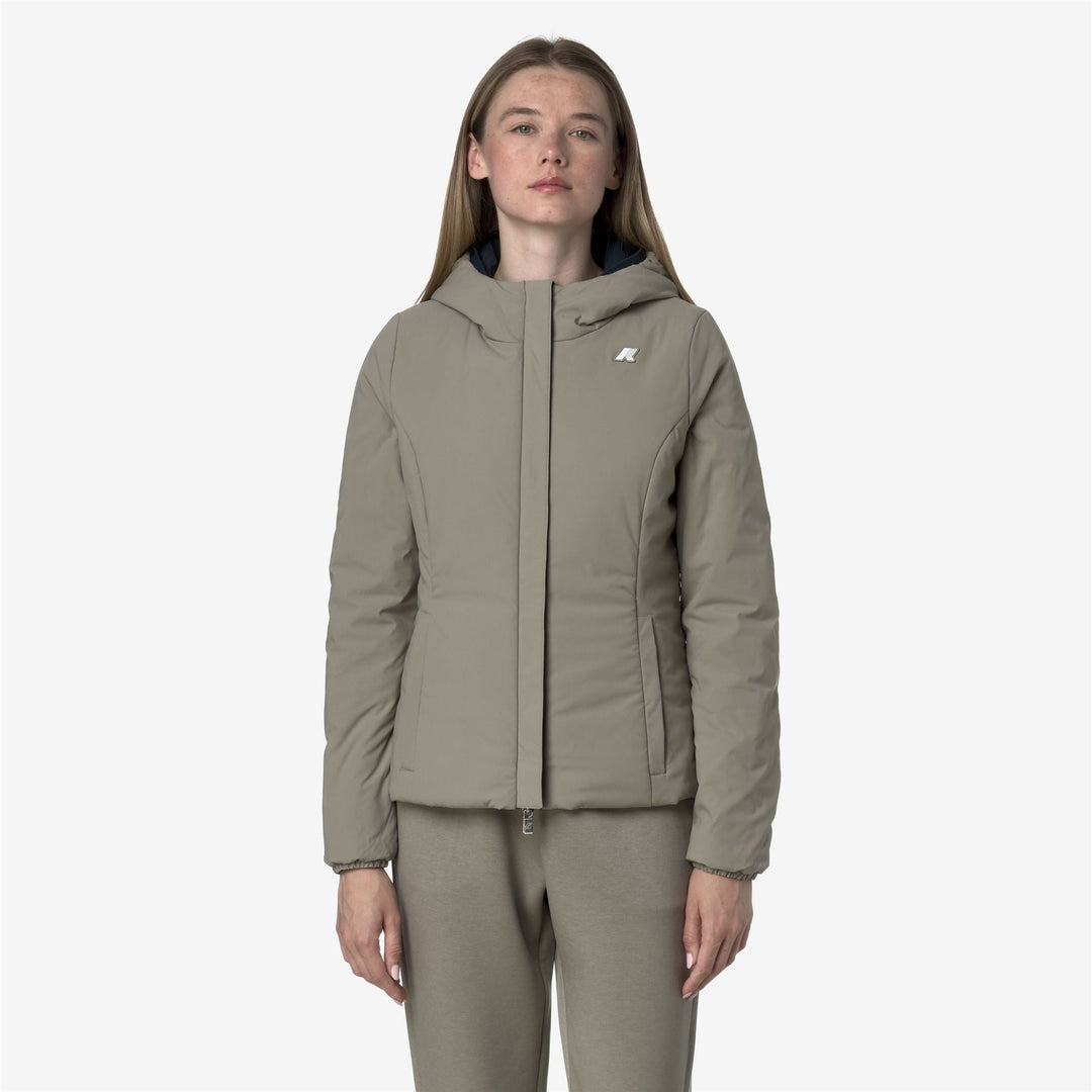 LILY ST WARM REVERSIBLE - Jackets - Short - WOMAN - Blue Depth-Green Oak